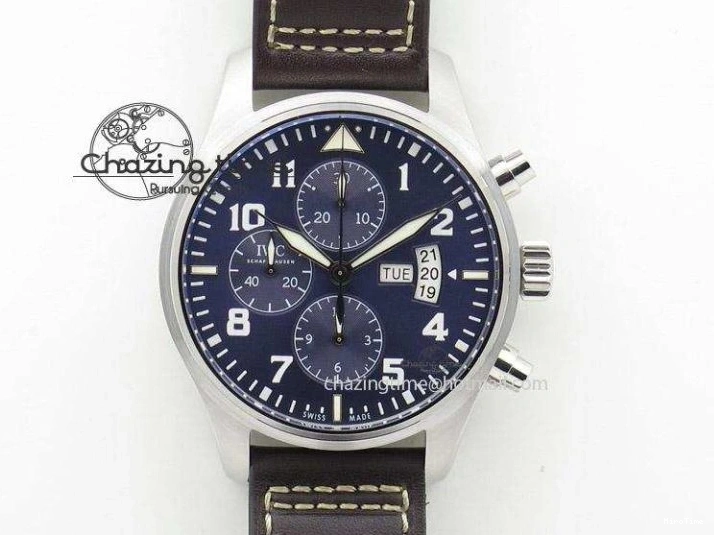 MIROTIME 0523 SunProtective Pilot Chrono IW377713 ZF 1:1 Best Edition Brown Dial On Brown Leather Strap A 7214